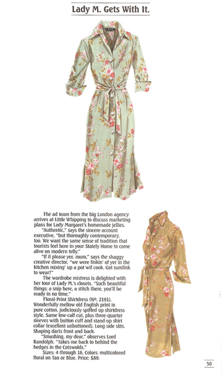 Illustration for article titled Translating The J. Peterman Catalog